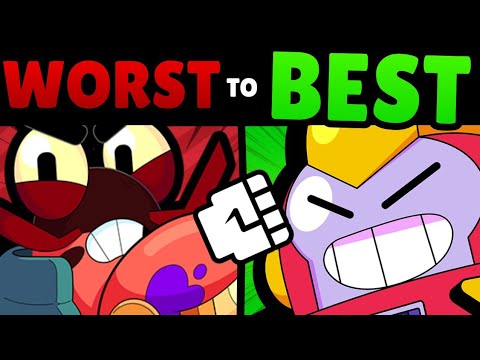 Ranking EVERY Damage Dealer in Brawl Stars from WORST to BEST