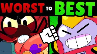 Ranking EVERY Damage Dealer in Brawl Stars from WORST to BEST