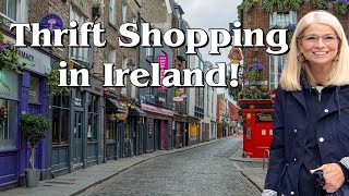 Thrift Store & Vintage Shopping and Haul in Ireland!☘