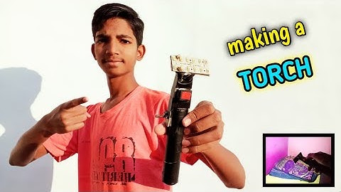 How to make a torch light | ak technical amrit | Samar experiment