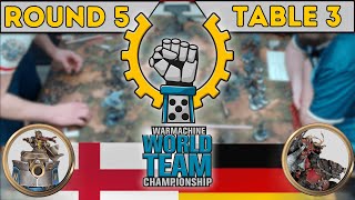 Warmachine WTC 2025 - Round 5 Table 3 - Gravediggers [McCoy] vs Old Umbrey [Yana]