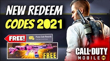 Call Of Duty Mobile New Redeem Codes May 2021 - Codm Redeem Code