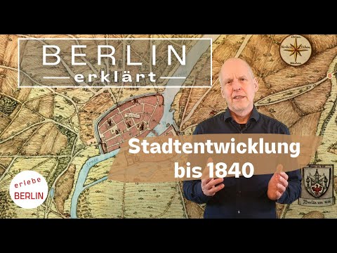 History and urban development of Berlin from its foundation to 1840