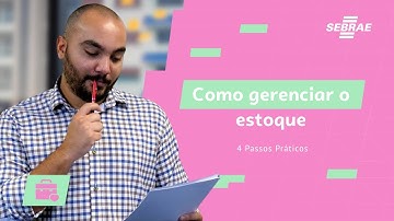 Como gerenciar o ESTOQUE - 4 passos PRÁTICOS - Nícolas Góes