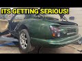 REMOVING THE BODY ON MY TVR CERBERA PT.1