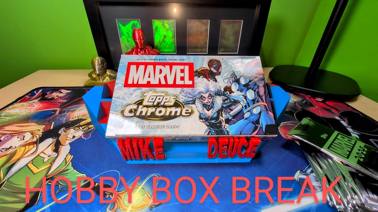 2025 Topps Chrome Marvel Hobby Box Break   These Hits Were    INEVITABLE! 
