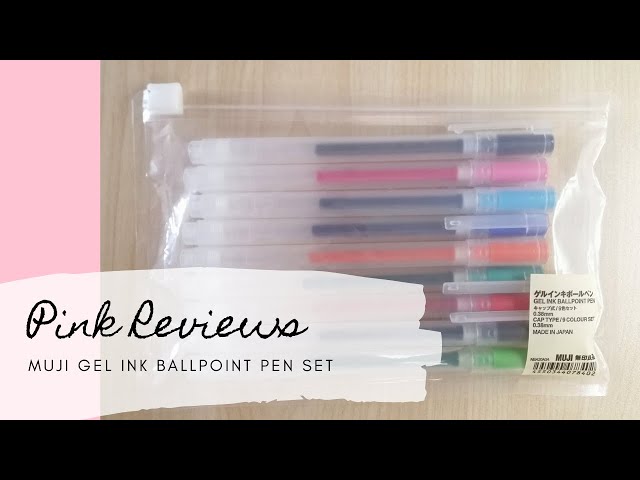 Muji Gel Ink Ballpoint Pen Review 