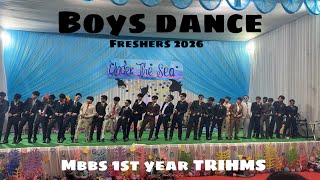 Boys G dance Freshers 2026| MBBS 1st year| TRIHMS ARUNACHAL