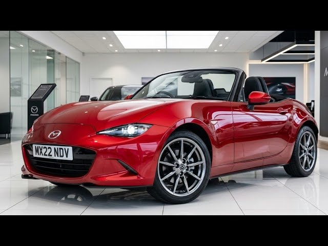 The 2022 Mazda MX-5 ND in red has arrived! Why is this little