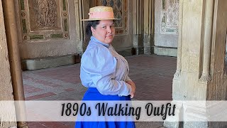 1890s Walking Outfit Pattern Review (Black Snail Patterns and Truly Victorian)