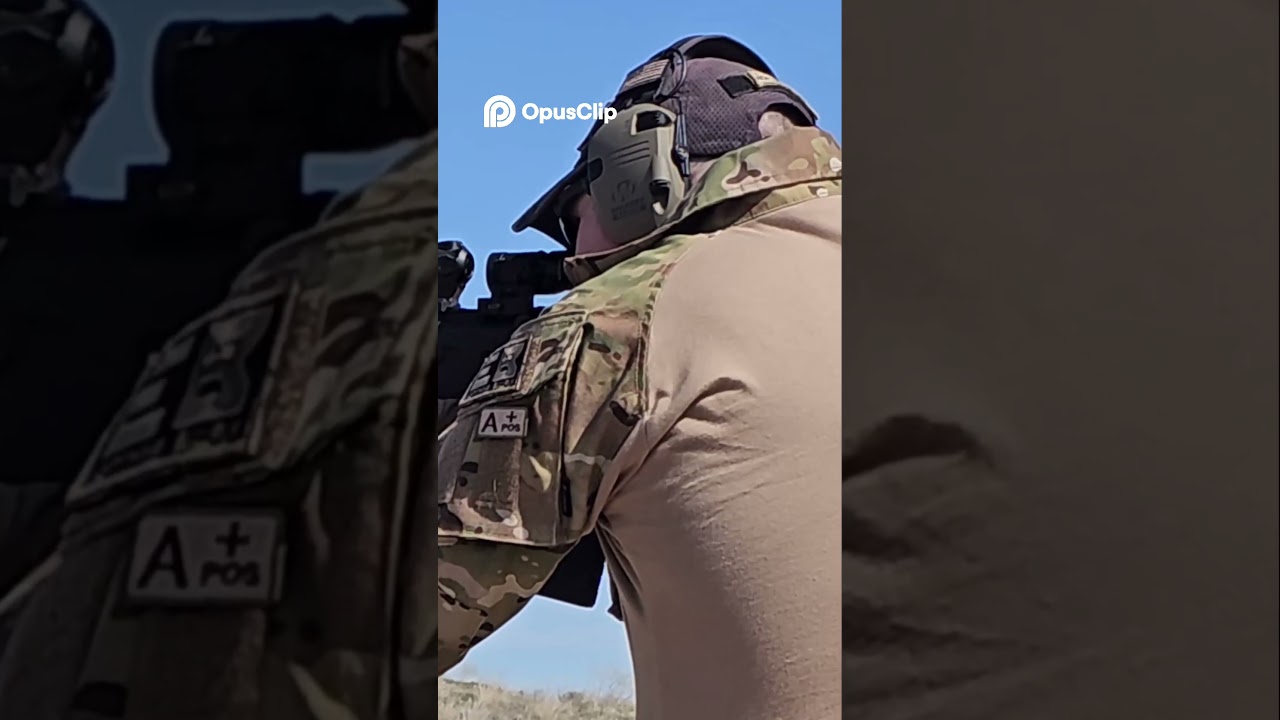 Stock firing the x95! 