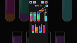 Water Color Sort Level 416 Walkthrough Solution iOS/Android screenshot 4