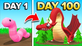 From WORM To DRAGON in Roblox! (Simulator)