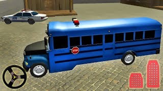 Offroad Police Bus Driver - Dangerous Duty Parking Simulator | Android Gameplay screenshot 5