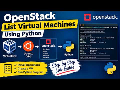 Develop a Python program to list all virtual machines available in an Open stack cloud