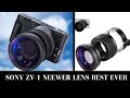 Sony Zv-1 Best Quality &amp; Widen Perspective With Neewer Ls-18!