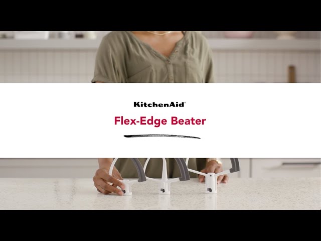SideSwipe unique flex edge beater for KitchenAid stand mixers
