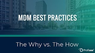 The Why vs The How