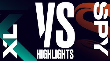 XL vs. SPY - LEC Week 1 Day 1 Match Highlights (Spring 2019)