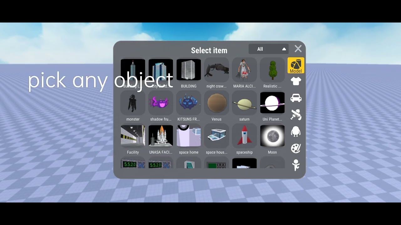 How to make an object appears by using button UNICRAFT - YouTube