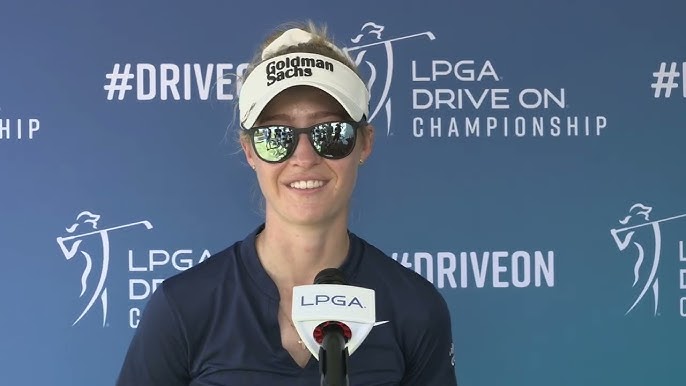 Nelly Korda Thursday Press Day 1 Conference 2024 LPGA Drive On Championship © LPGA - YouTube