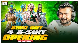 @BattlegroundsMobile_IN GIFT & 4 X SUIT CRATE OPENING | NSG HARSH