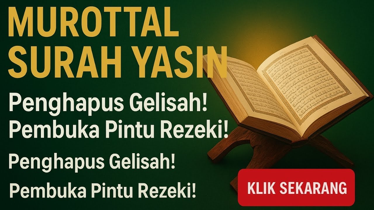 "Surah Yasin Paling Merdu – Bikin Hati Tenang & Hidup Penuh Berkah | Zikra Voice"