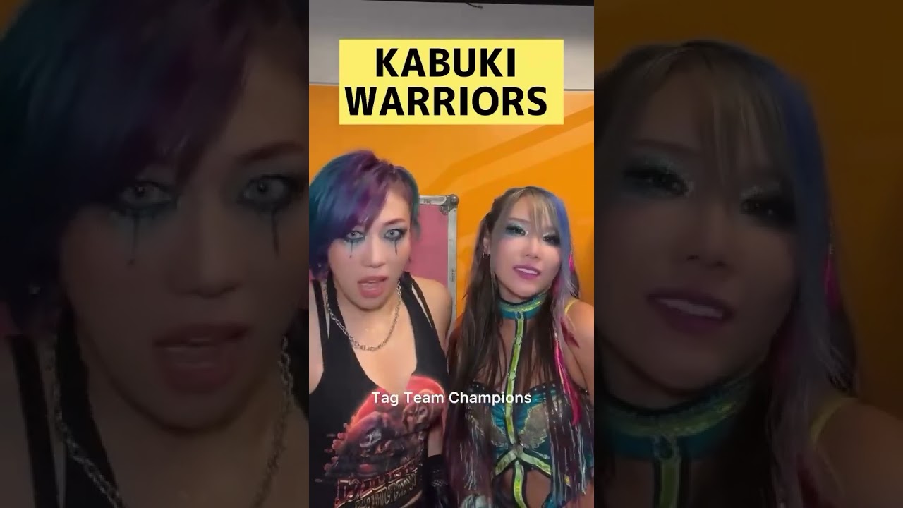 Asuka and Kairi Sane are The Kabuki Warriors