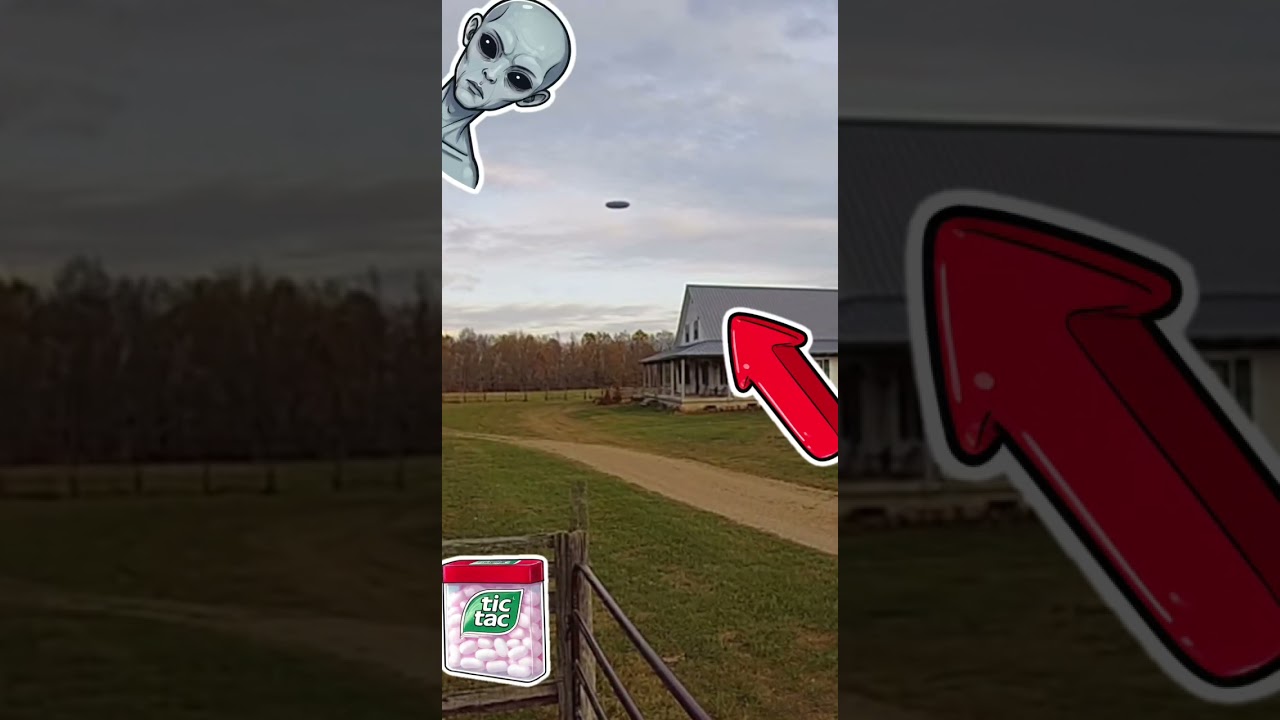 Tic tac UFO seen on farm camera ? 