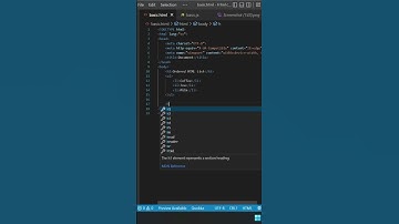 HTML List #html  #css  #shorts  #short