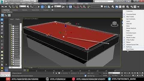Tutorial |  Pool Game Animating with Mass FX in 3Ds Max | Part-4 | for Beginners.