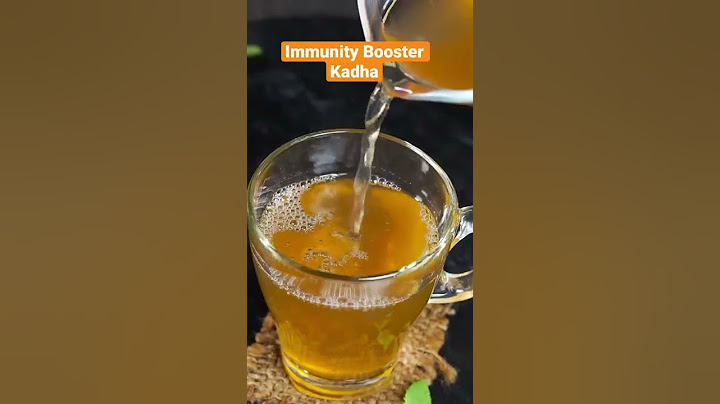 Immunity Booster Kadha☕️ #healthy #drinks #homemade