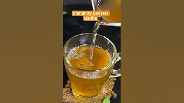 Immunity Booster Kadha Healthy Drinks Homemade 