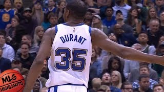 Kevin Durant (26 pts, 6 reb, 6 ast, 2 stl) Highlights vs Bucks \/ Jan 12 \/ 2017-18 NBA Season