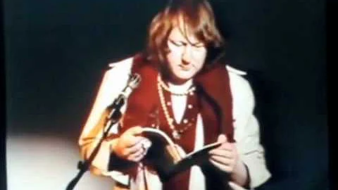 Darrell Gray reading his poetry