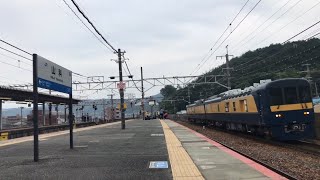 【湖西線検測】DEC741系（E1編成）山科駅通過【往路】