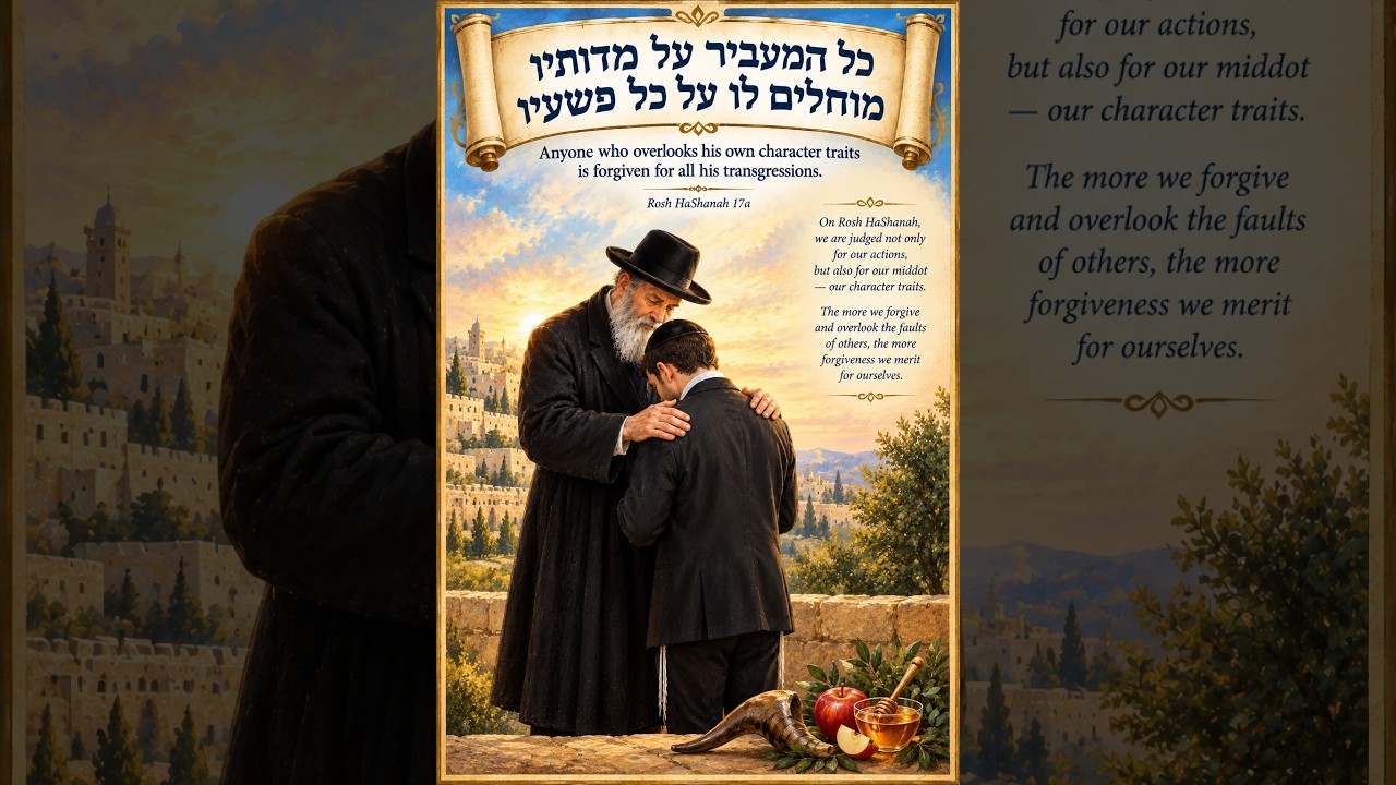 The Gemara About Rosh HaShanah (Forgiveness and Forgoing) part 7, Rosh HaShanah 17a - Uganda Shiur