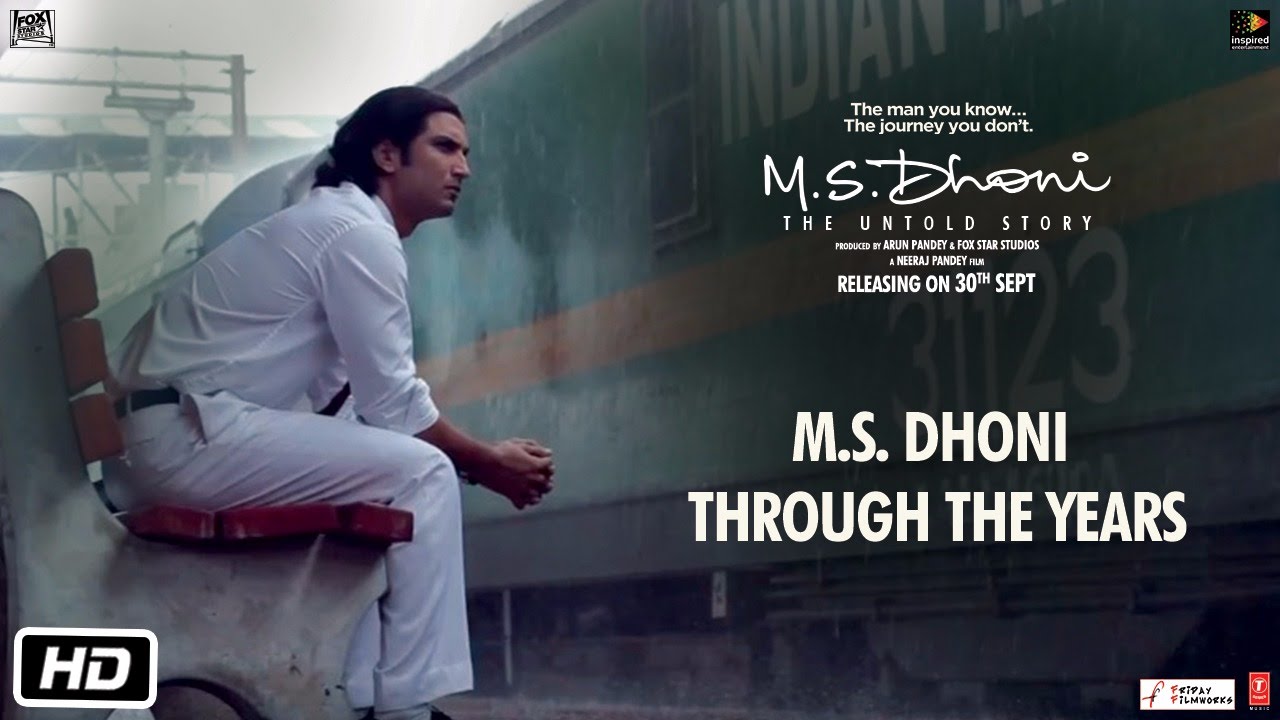 M.S.Dhoni - The Untold Story Dhoni Through The Years