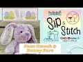 Sip & Stitch Live Beginner Machine Embroidery Tutorial Faux Smock Stitch and Embroidered Bunny Ears