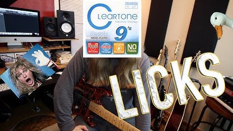 String Bending Basics CLASSIC LICKS( WIN FREE STRINGS) Part 3 of 3