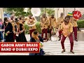 Gabon army brass band performance  expo 2020 dubai 