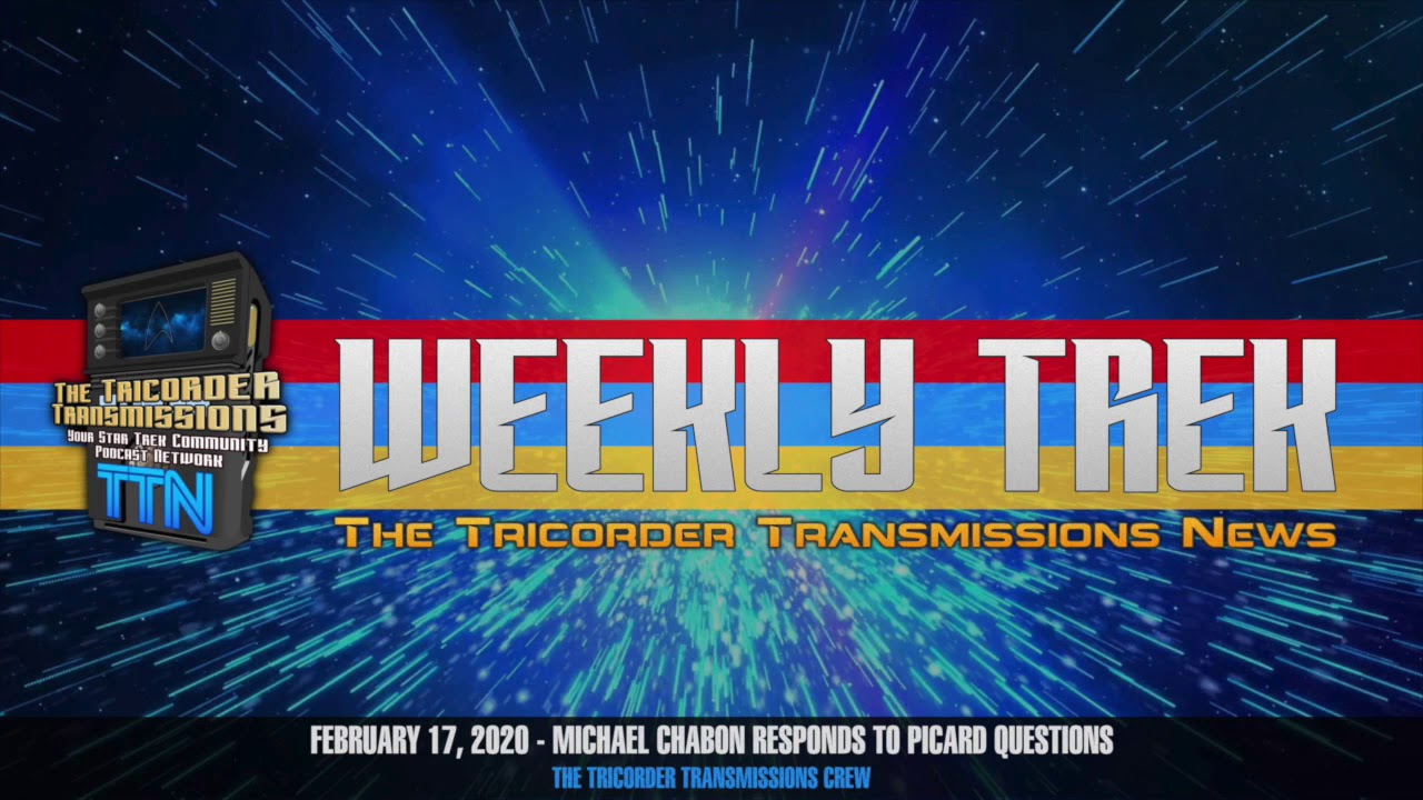 WeeklyTrek #86:  Michael Chabon Responds to Picard Questions