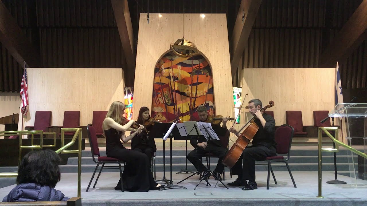 "Un Souvenir d'hiver" for string quartet, composed by Luanne Homzy