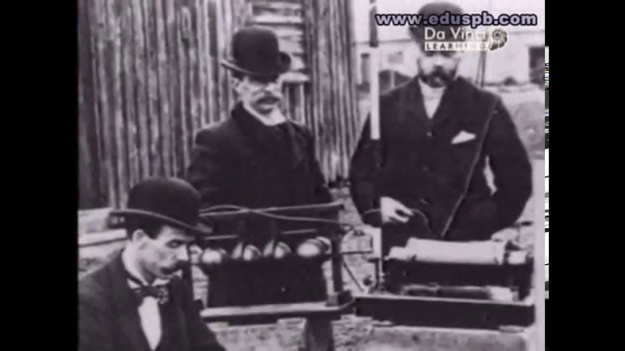 Гульермо Маркони и беспроволочный телеграф - YouTube