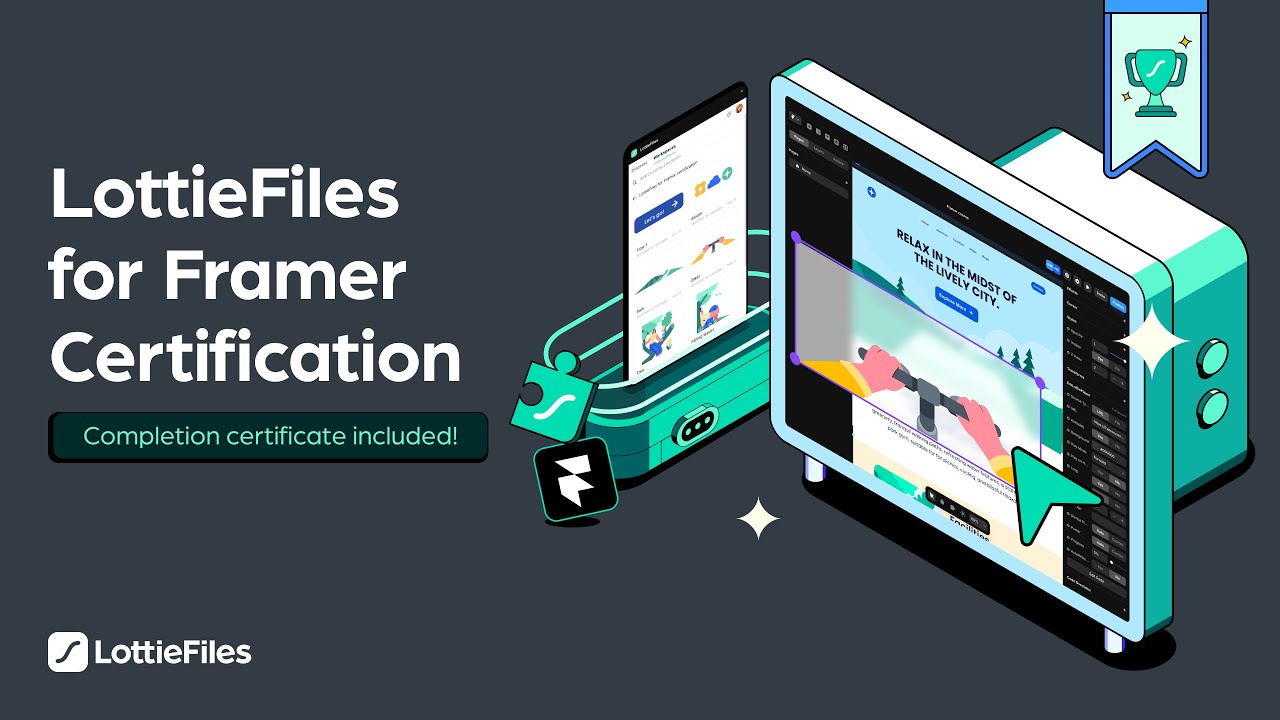FREE certification course | How to animate your website with Framer