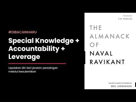 Produktisasikan Dirimu | The Almanack of Naval Ravikant #2