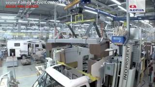 How a motorhome is made  Adria Factory Tour