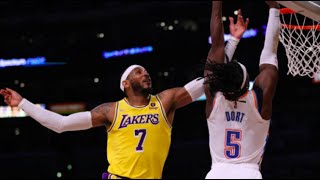 OKC Thunder vs LA Lakers - FULL GAME HIGHLIGHTS | 2021-22 NBA SEASON