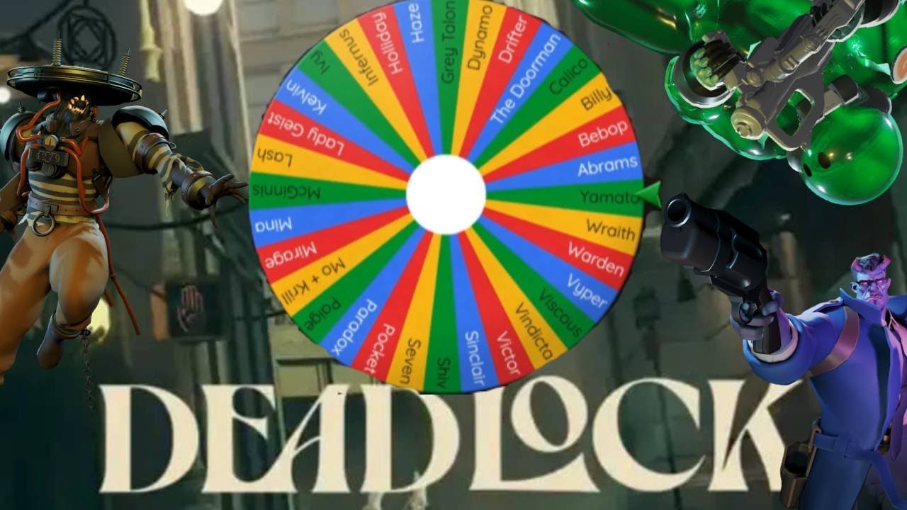 Dead Lock Wheel Deadlock Spin The Wheel Challenge - YouTube