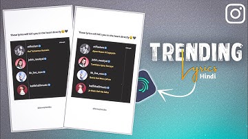 New trending Instagram reels mix lyrics status video | Alightmotion | Technical Mahatma